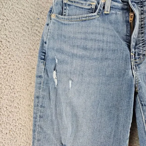 Lucky Brand Jeans Womens 26x29‎ Blue Bridgette High Rise Skinny Denim Light Wash - Picture 4 of 16